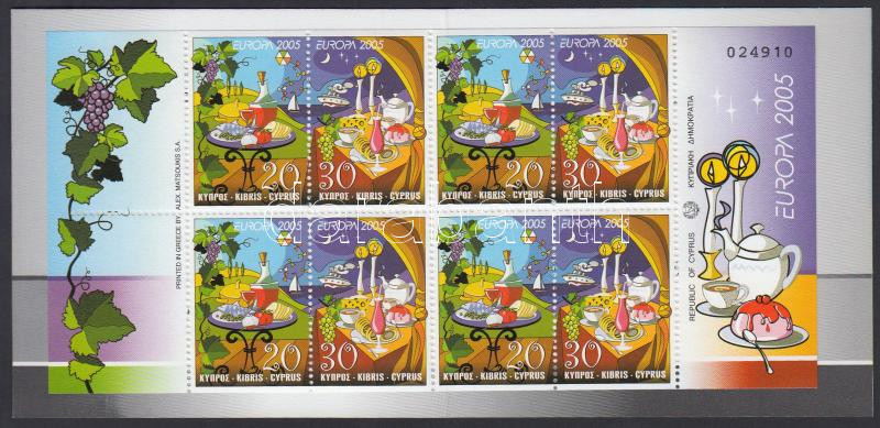 Europa CEPT stamp-booklet, Europa CEPT bélyegfüzet