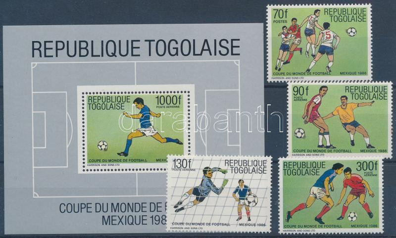 Football World Cup set + block, Labdarúgó VB sor + blokk