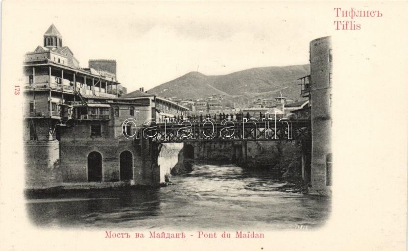 Tbilisi, Tiflis; Pont du Maidan / bridge