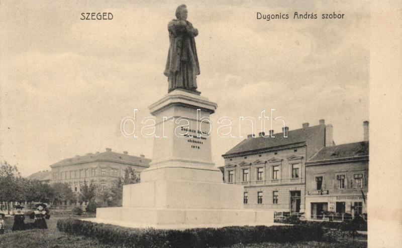 Szeged, Dugonics András szobra