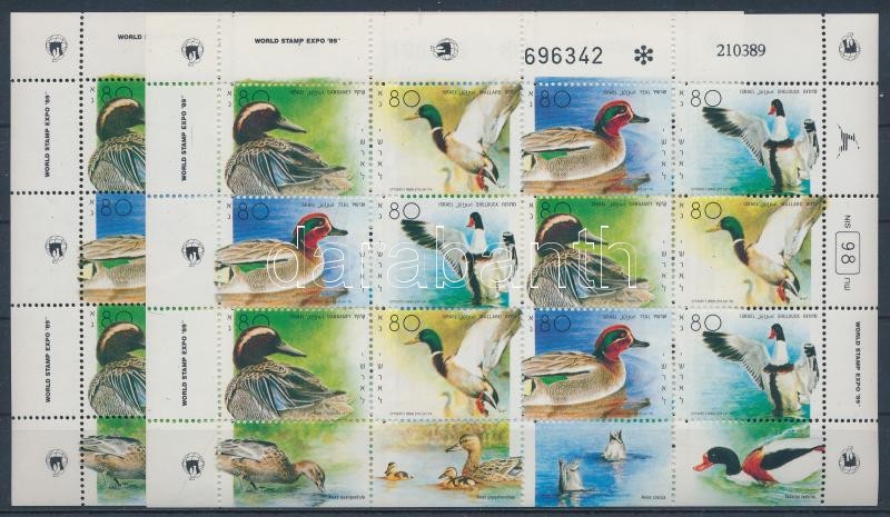 International Stamp Exhibition on 2 blocks, Nemzetközi Bélyegkiállítás 2 db blokk