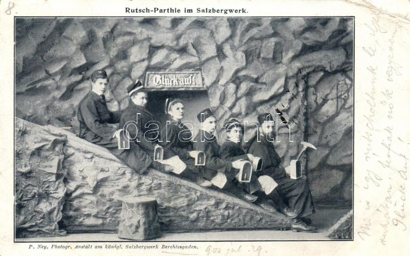 Berchtesgaden, Salzbergwerk / mine interior