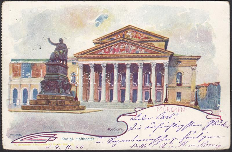 München, theatre, s: Muth