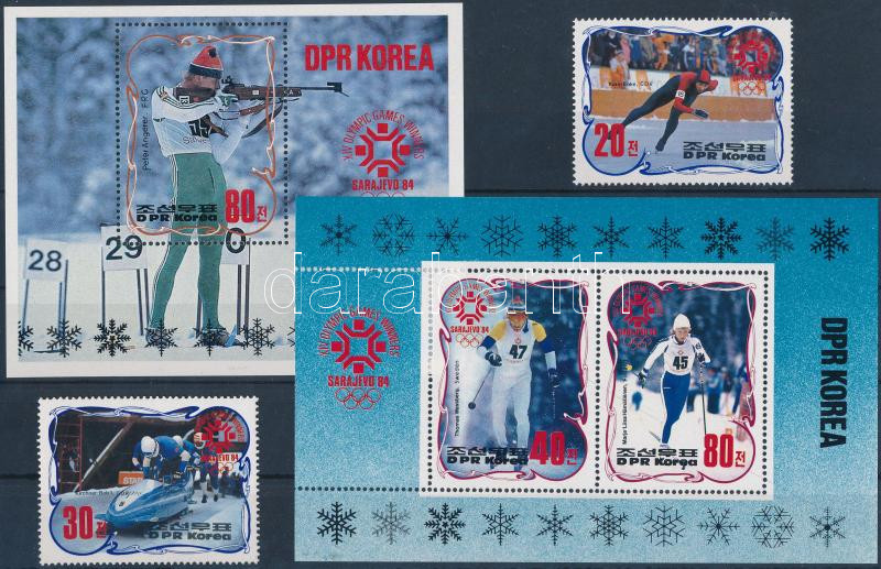 Téli olimpia érmesei sor + blokksor, Winter Olympic Games medalists set + block set