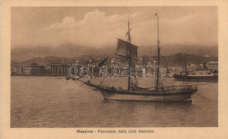 Messina panorama / ship