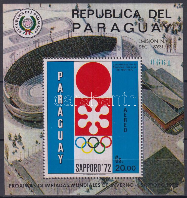 Winter Olympics, Sapporo block, Téli olimpia, Sapporo blokk