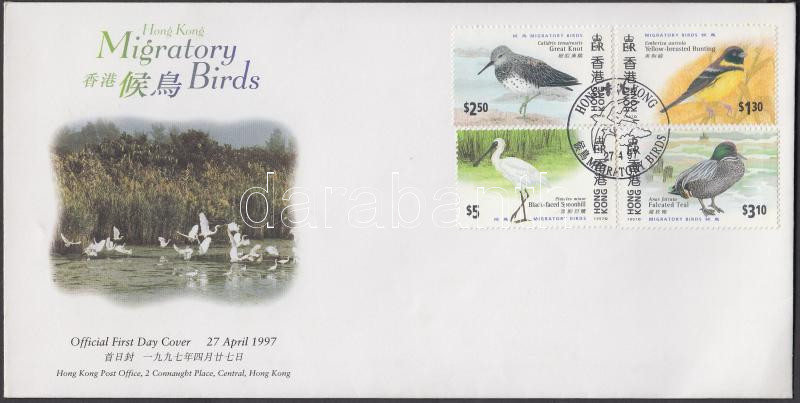 Birds set on FDC, Madarak sor FDC-n