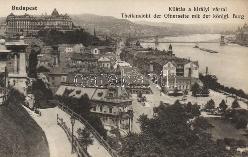 Budapest, Kilátás a királyi várról