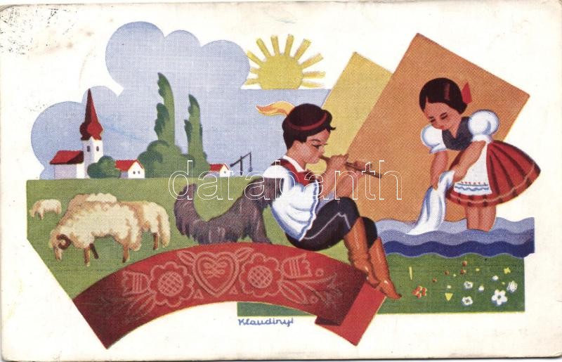 Hungarian folklore, s: Klaudinyi, Magyar folklór, s: Klaudinyi