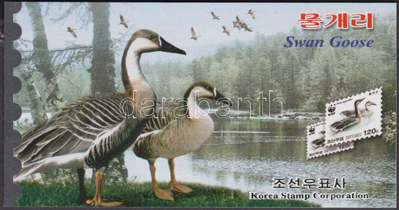 WWF wild-goose stamp-booklet, WWF vadlibák bélyegfüzet