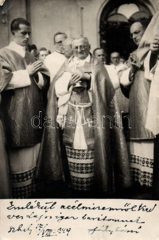 Hungarian 'steel mass' 1949, photo, 'Acélmise' 1949., Jáky, fotó