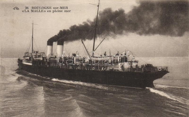 Boulogne-sur-Mer, steamship La Malle
