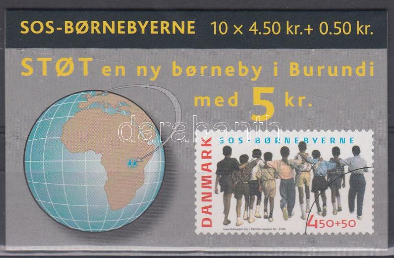 S.O.S. gyermekfalvak bélyegfüzet, S.O.S. children's villages stamp-booklet