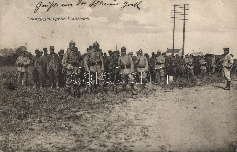 French POWs WWI, Első világháborús francia hadifoglyok