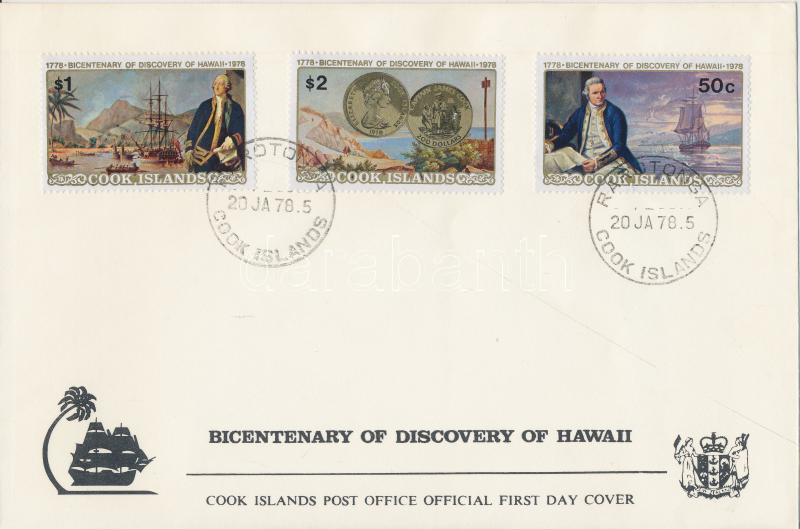 James Cook set on FDC, James Cook sor FDC-n