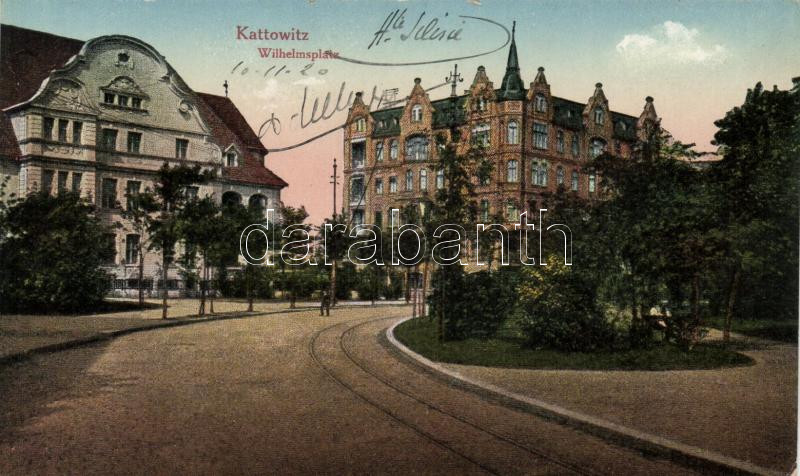 Katowice, Kattowitz; Wilhelmsplatz