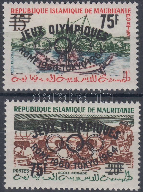 Unpublished Summer Olympics set II. type, Ki nem adott Nyári olimpia sor II. típus