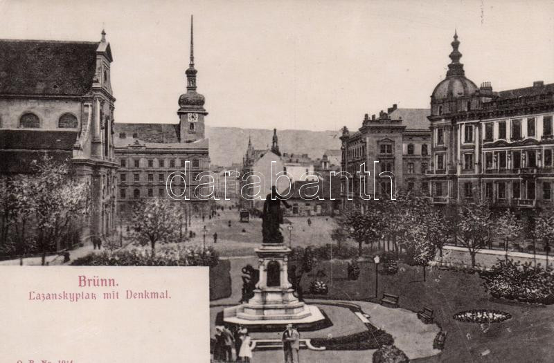 Brno, Brünn; Lazanskyplatz / Lazansky square