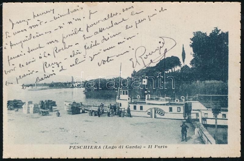 SS Lazzaro Mocenigo by Peschiera, Lago di Garda