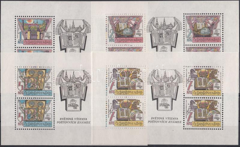 International Stamp Exhibition minisheet set, Nemzetközi bélyegkiállítás kisívsor