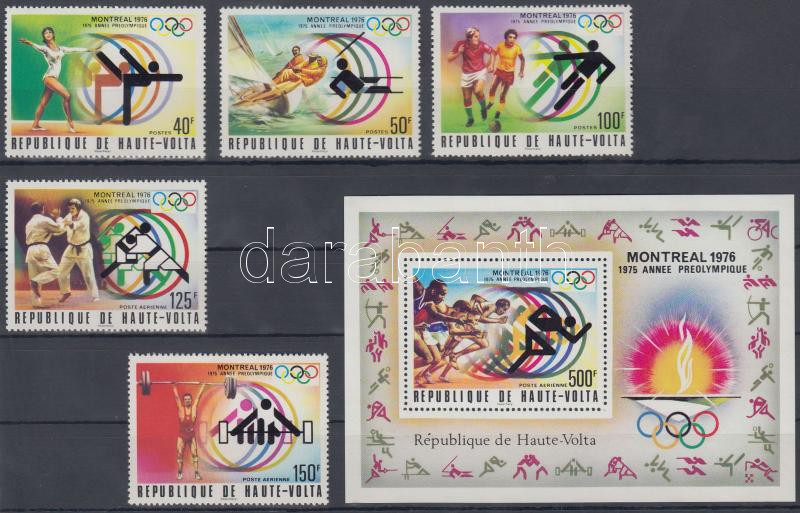 Montreal Olympics set + block, Montreali olimpia sor + blokk