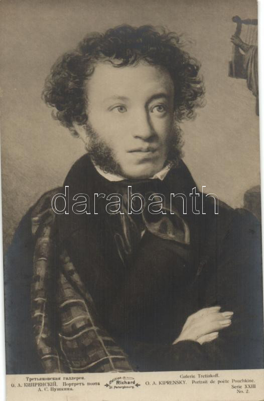 Pushkin s: Orest Kiprensky, Puskin s: Orest Kiprensky