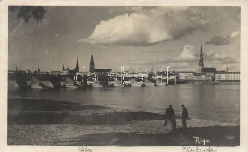 Riga / river, bridge, church