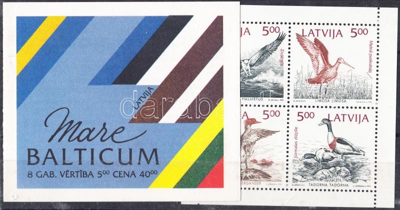 Madarak bélyegfüzetlap + bélyegfüzet + FDC, Birds stamp-bookklet sheet + stamp-booklet + FDC