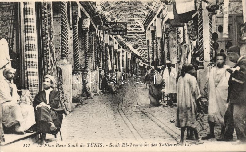 Tunis, Souk El-Trouk ou des Tailleurs