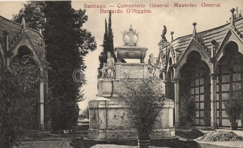 Santiago, Cementerio General, Mausoleo General Bernardo O'Higgins / cemetery, mausoleum