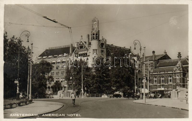 Amsterdam, American Hotel, automobile