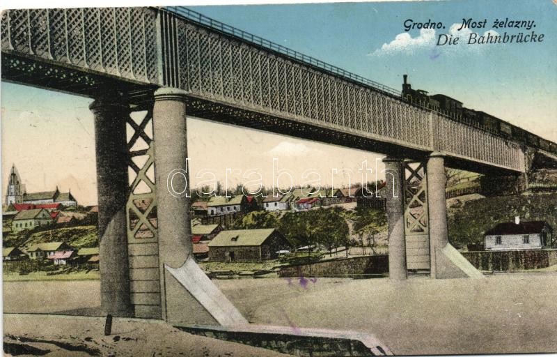 Grodno, Most zelazny / railroad bridge
