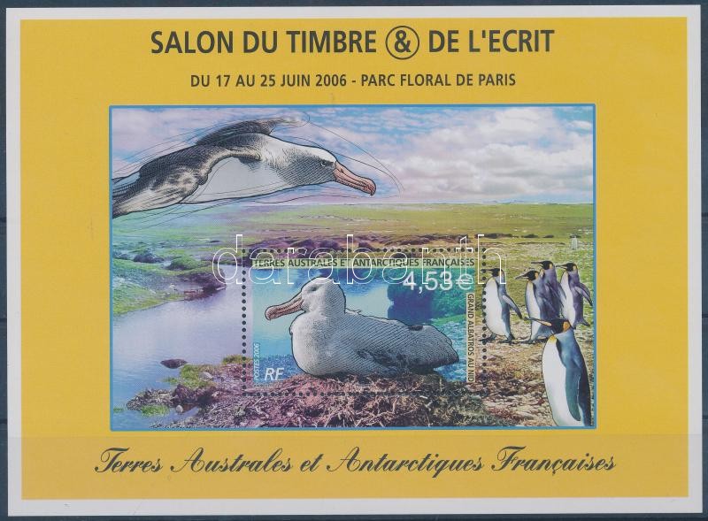 SALON DU TIMBRE nemzetközi bélyegkiállítás blokk, SALON DU TIMBRE International Stamp Exhibition block