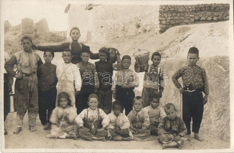 Macedonian children, photo