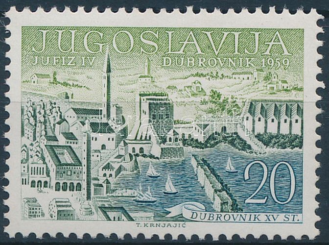 Stamp Exhibition JUFIZ IV. Dubrovnik, Bélyegkiállítás JUFIZ IV. Dubrovnik