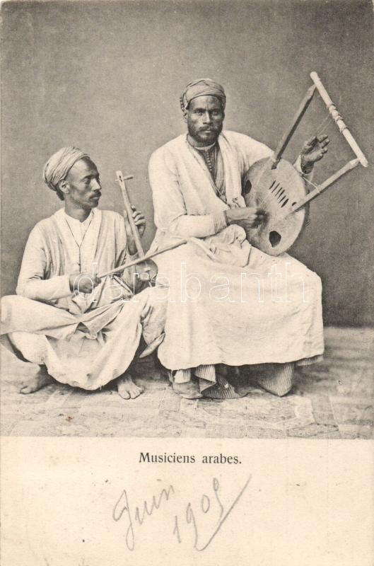 Arabian musicians, folklore, Arab zenészek, folklór