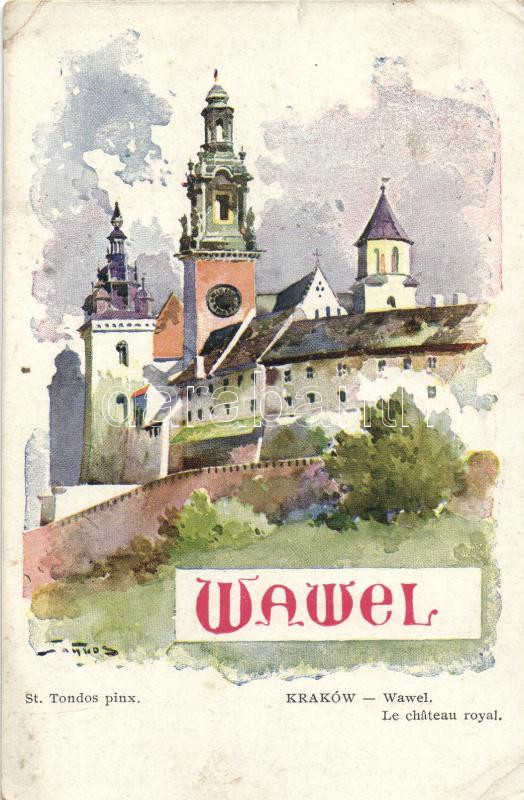 Krakow Wawel, castle, Ser. T/11. s: St. Tondos