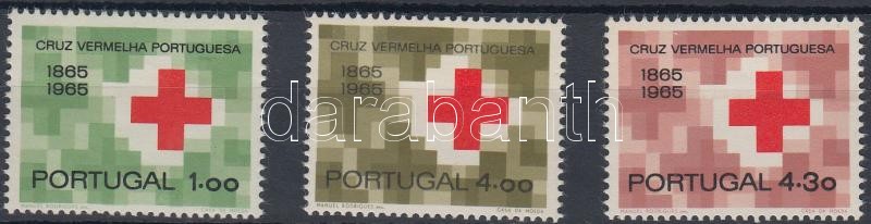 Centenary of Portugeese Red Cross set, 100 éves a portugál vöröskereszt sor