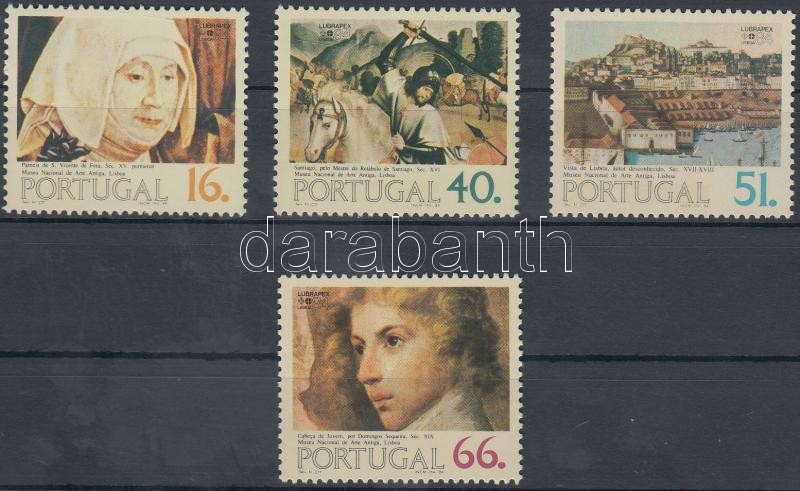 Stamp Exhibition: Paintings set, Bélyegkiállítás: Festmények sor