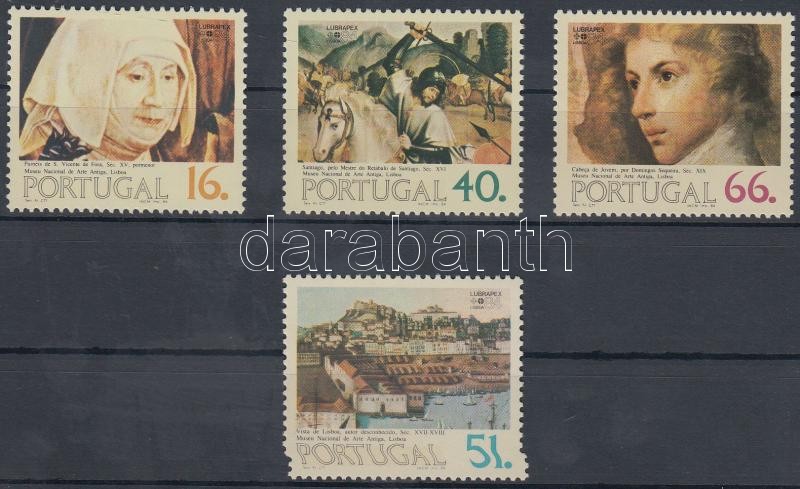 Stamp Exhibition: Paintings set, Bélyegkiállítás: Festmények sor