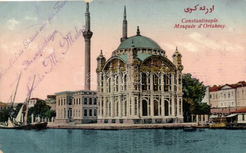 Constantinople, Mosquée d'Ortakeuy