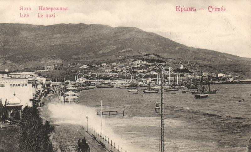 Yalta, quay