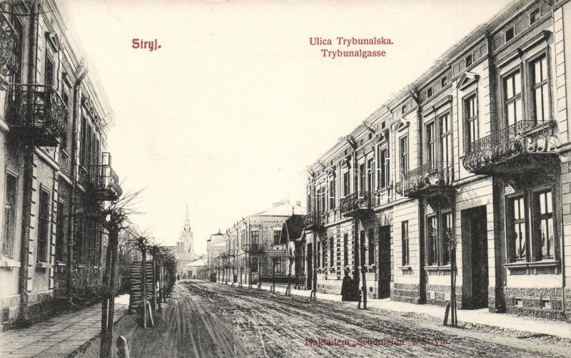 Stryi, Stryj; Ulica Trybunalska, Trybunalgasse / street