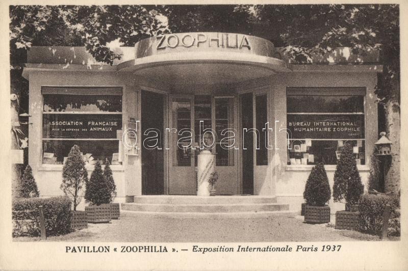 1937 Paris, Exposition Internationale, Pavillon 'Zoophila'