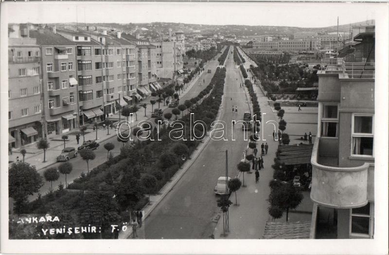 Ankara, Yeni sehir / new town, automobiles
