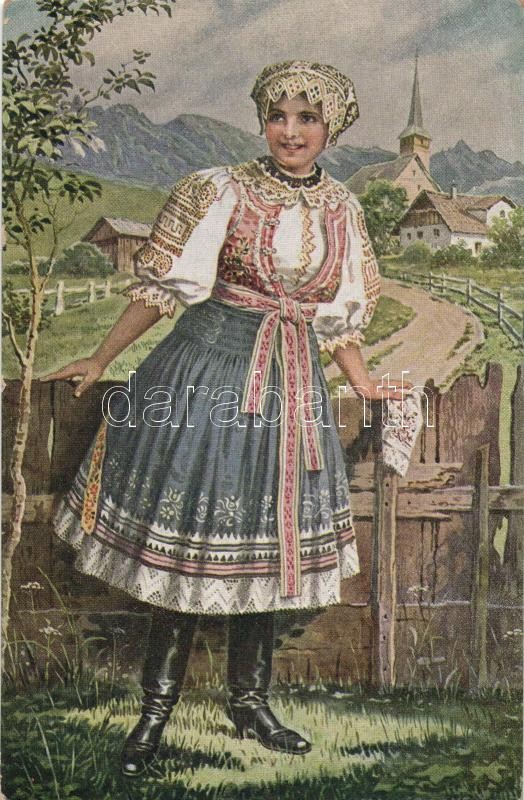 Csehszlovák népviselet, folklór s: Mukarovsky, Czechoslovak national costume, folklore s: Mukarovsky