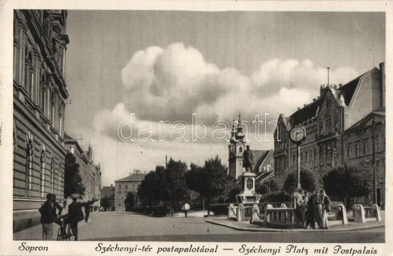 Sopron, Széchenyi tér, Posta palota