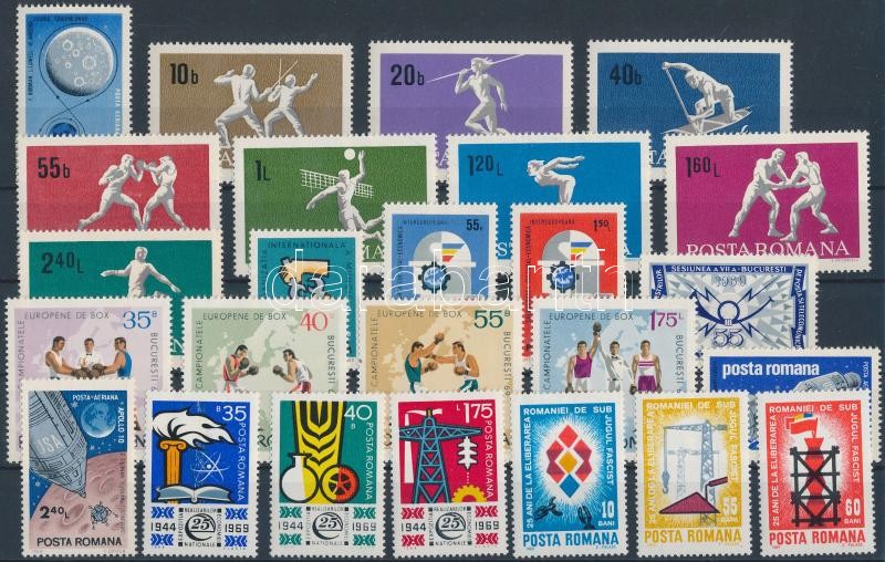 40 stamps with 2 set on 2 stockcard, 40 db bélyeg, közte sorokkal 2 stecklapon
