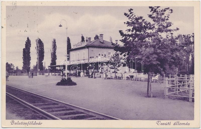 Balatonföldvár, vasútállomás