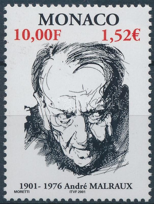 André Malraux író-politikus, André Malraux writer and politician